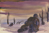Soliders at the front (1944)