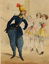 France. 1863. Offr. de Pompiers