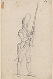 one of 15 original unsigned pencil and ink drawings, attr. to Loutherbourg