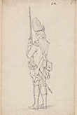 one of 15 original unsigned pencil and ink drawings, attr. to Loutherbourg