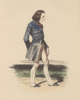Gavarni, Paul, 1804-1866, “Le poëte : Type”