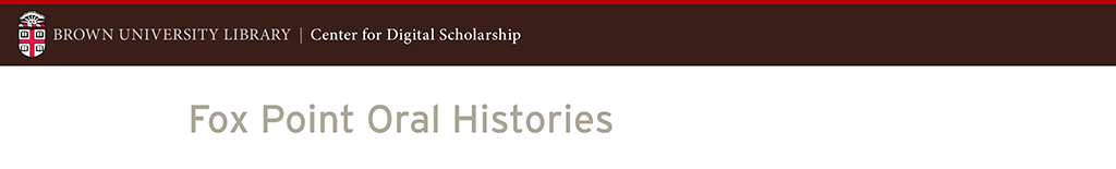 Fox Point Oral Histories