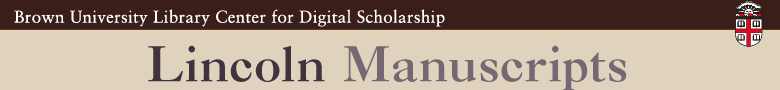 Lincoln Manuscripts