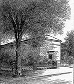Annmary Brown Memorial drawn by Margaret B. Stillwell, former curator