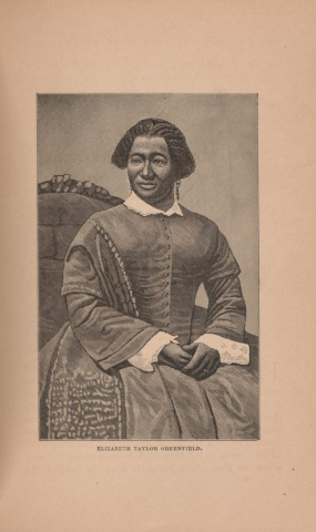 Engraving of Elizabeth Taylor Greenfield