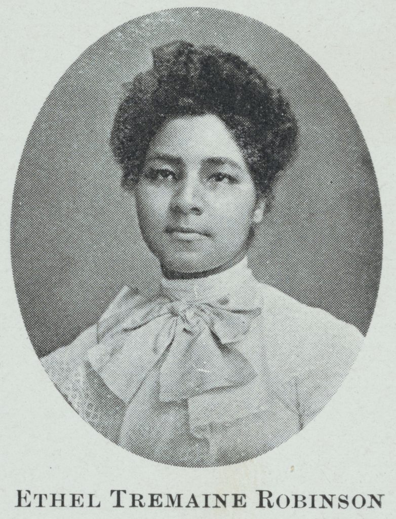 Ethel Tremaine Robinson, Class of 1905