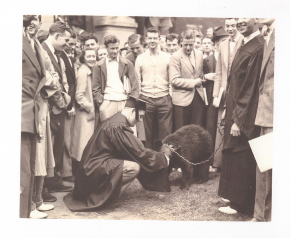 Bruno with Graduate 1936 Bruno with Graduate 1936