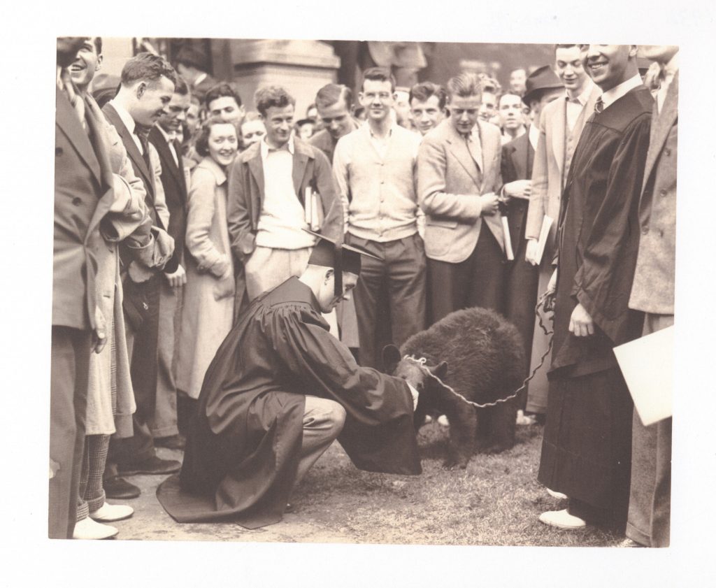 Bruno with Graduate 1936