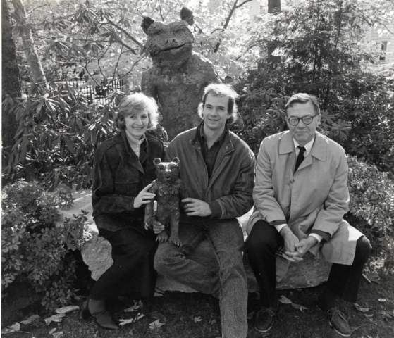 Jan Swearer, Nick Swearer, and President Howard Swearer