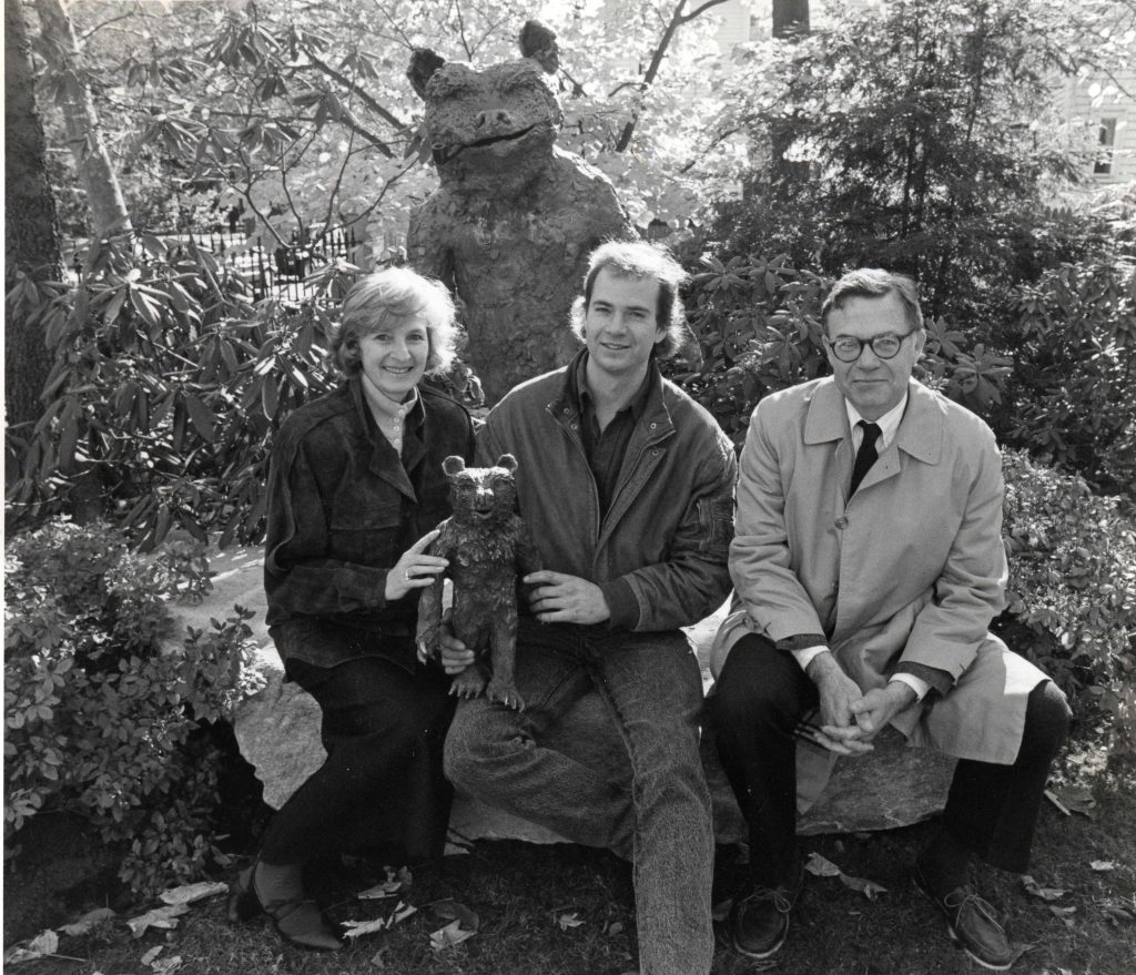 Jan Swearer, Nick Swearer, and President Howard Swearer