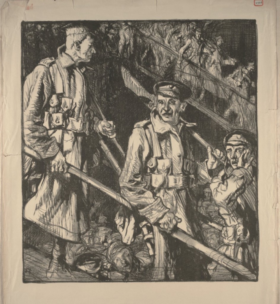 "Good-bye." 1914. Prints, Drawings and Watercolors from the Anne S.K. Brown Military Collection.