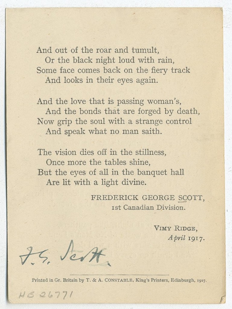 The silent toast. 1917. Harris Broadsides.