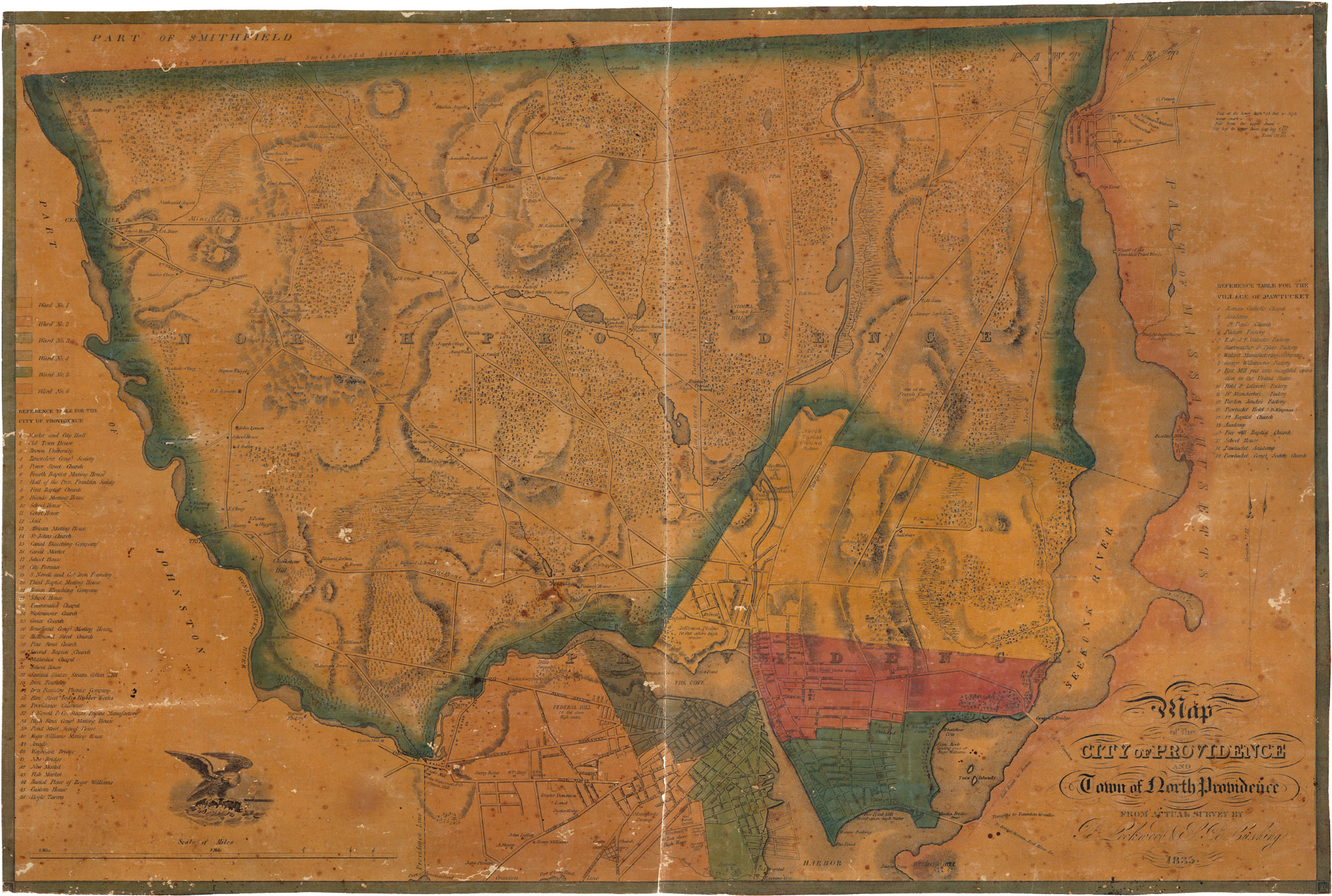 1835 Lockwood Map