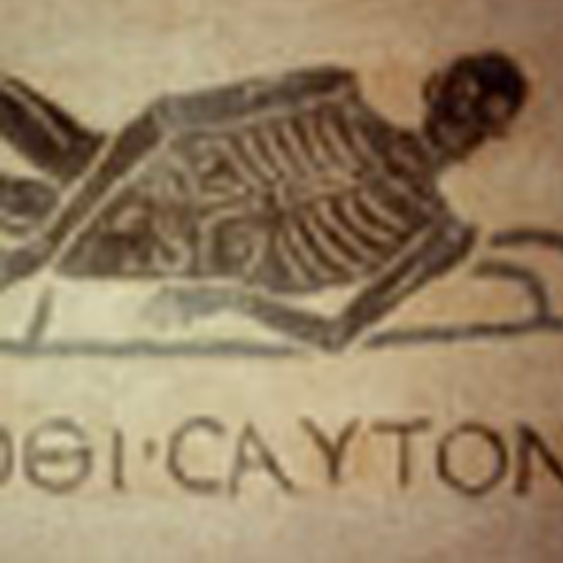 engraving of a skeleton