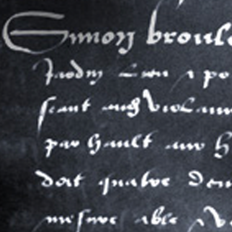 old, handwritten text