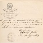 official correspondence from the Ministero Commercio e Lavori Pubblici Repubblica Romana, Nicholas Brown and the Roman Revolution, Brown University Digital Publications