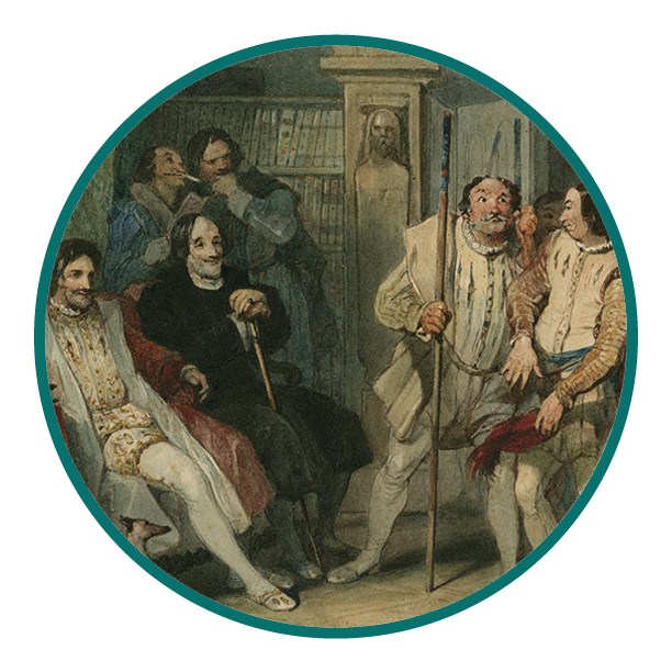 illustration from William Shakespeare play