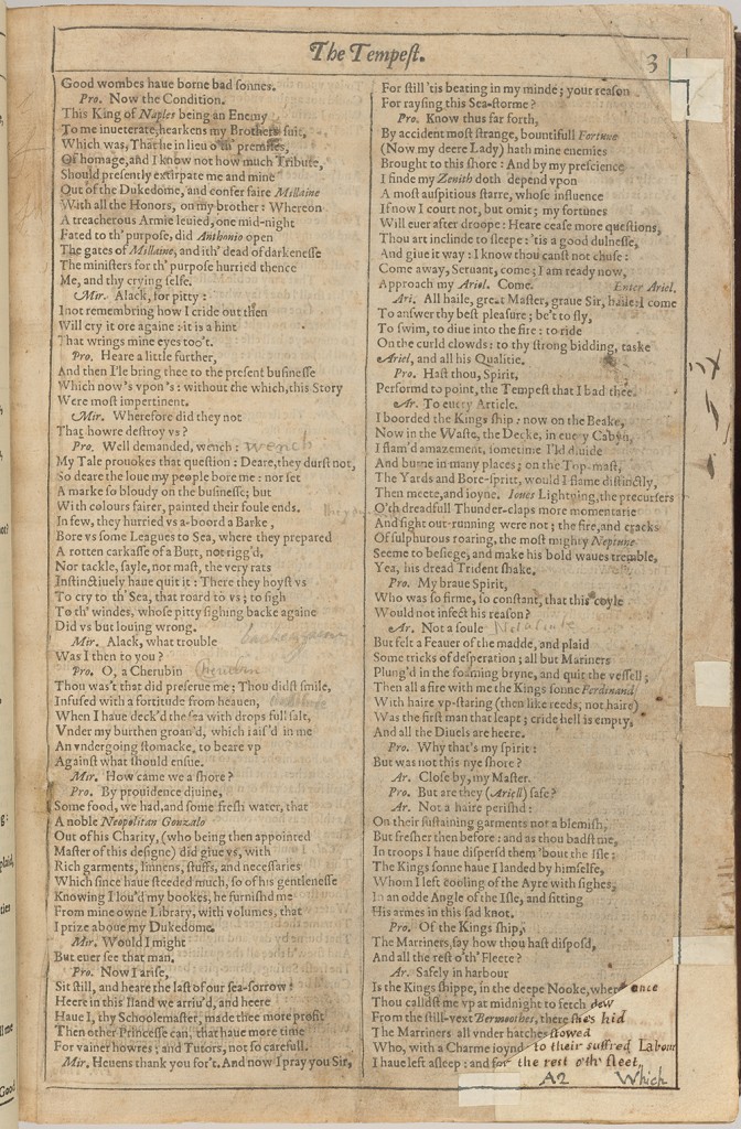 Shakespeare First Folio