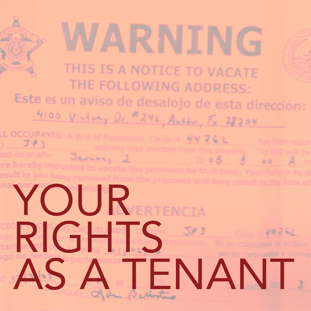 Your Rights as a Tenant