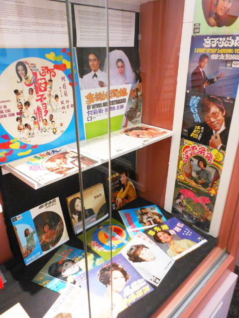 Chinese music in wall case