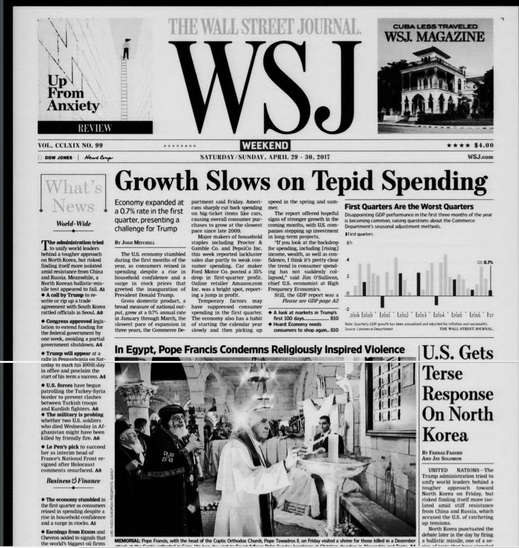 Digitized Versions of the New York Times, Wall Street Journal, and the ...