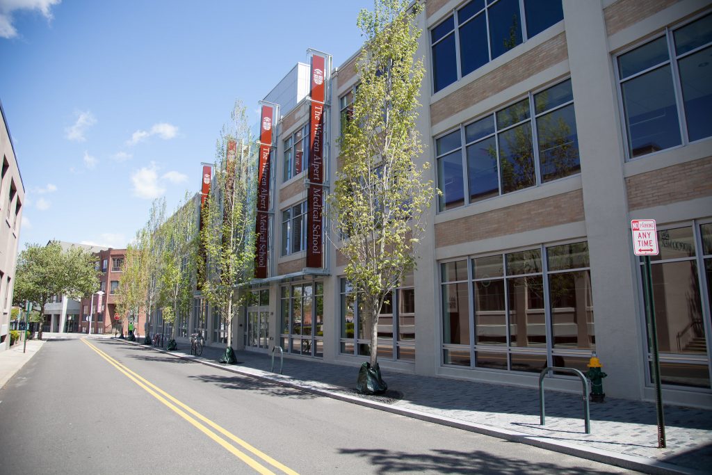 photo of front of Alpert Medical School