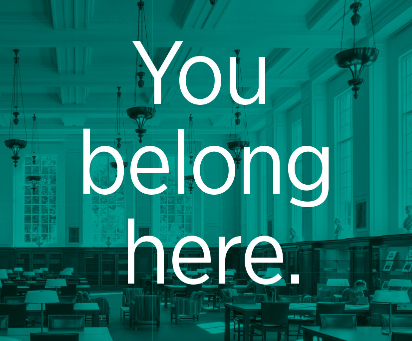 You belong here.