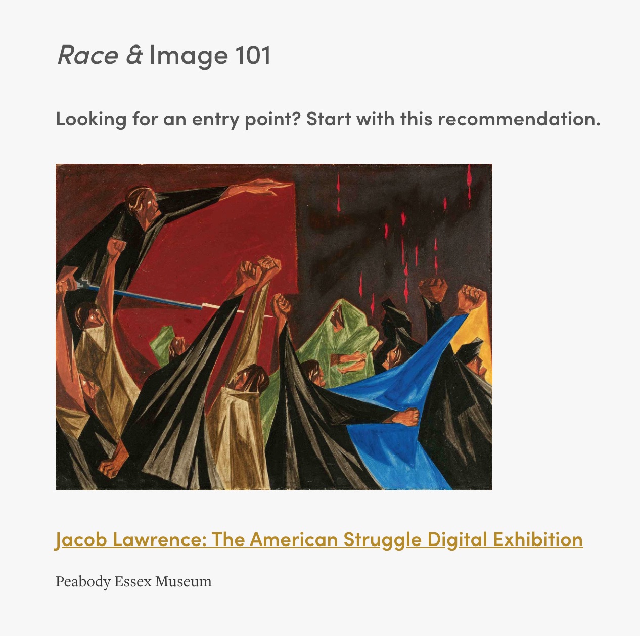 Announcement Brown Library publishes “Race &” in America digital book