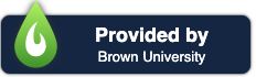 LibKey Nomad log with words "Provided by Brown University"