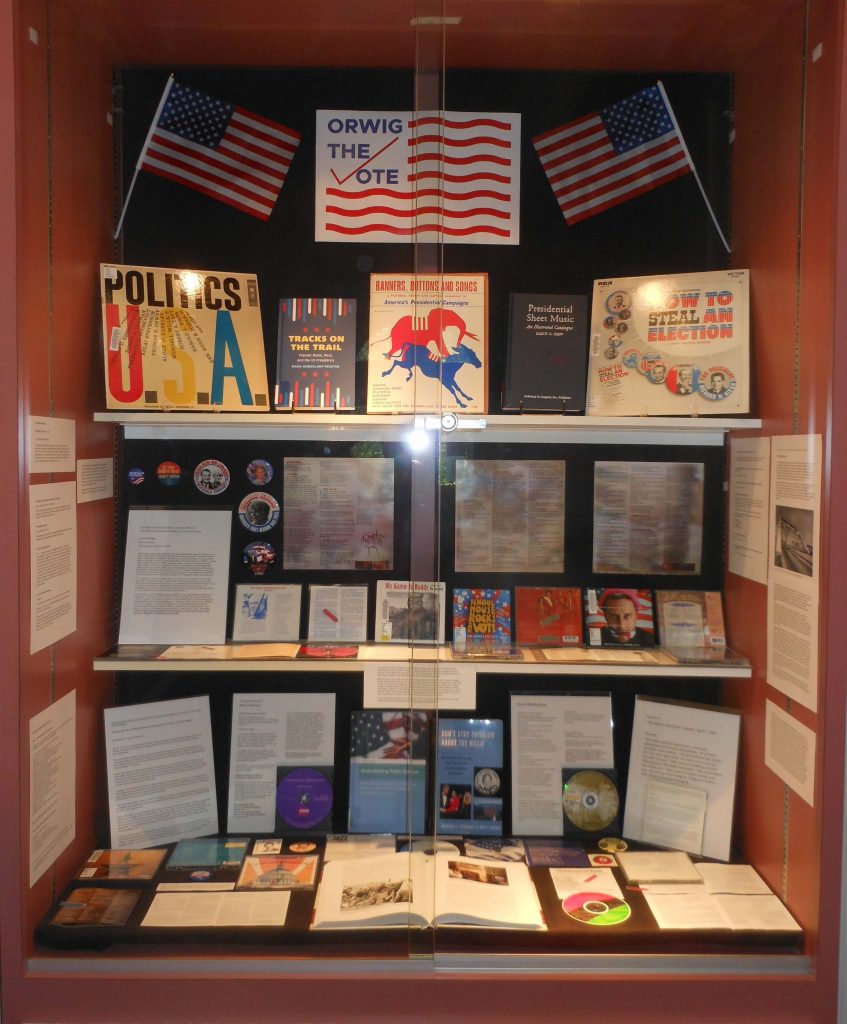 photo of the exhibit case