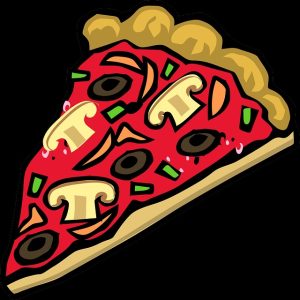 illustration of pizza slice