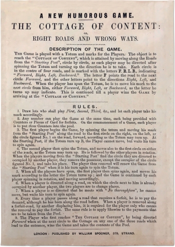 "The Cottage of Content" booklet cover