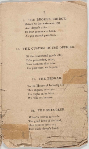 explanation from the booklet for "Every Man to His Station"