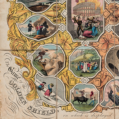 The Game of the Golden Shield, on which is displayed Useful and Entertaining information for the European Traveller