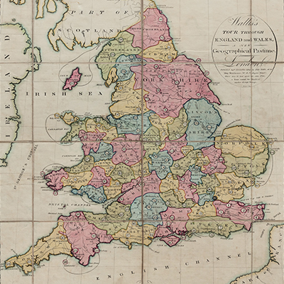 Wallis’s Tour Through England and Wales, a New Geographical Pastime