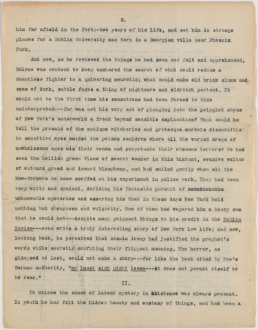 Fig. 3biii. H. P. Lovecraft. “The Horror at Red Hook.” Page 5.