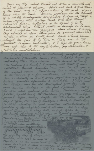 Fig. 1bi. Letter from H. P. Lovecraft to Elizabeth Toldridge, June 10, 1929. Brown University Library, Special Collections.