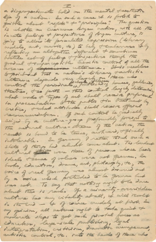 Fig. 2dii. H. P. Lovecraft. Lovecraft, Howard P. to Shea, J. Vernon, May 29th, 1933. Page 9.