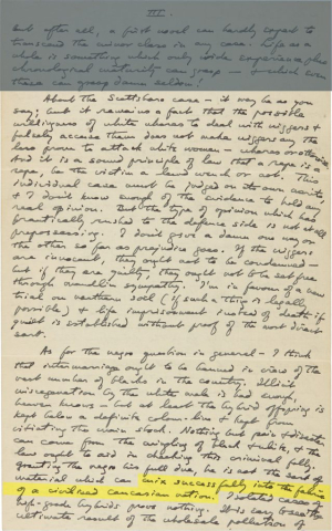 Fig. 2ei. H. P. Lovecraft. Lovecraft, Howard P. to Shea, J. Vernon, July 30, 1933. Page 5.