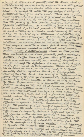 Fig. 2fii. H. P. Lovecraft. Lovecraft, Howard P. to Shea, J. Vernon, September 25, 1933. Page 4.