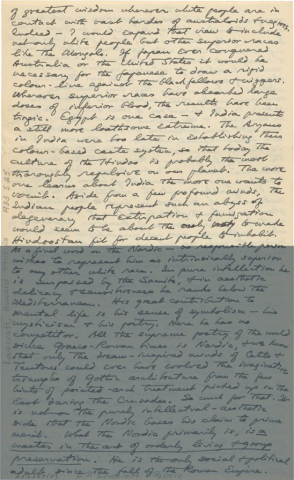 Fig. 2fvi. H. P. Lovecraft. Lovecraft, Howard P. to Shea, J. Vernon, September 25, 1933. Page 10.