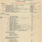 Handwritten notes for visas, 1940 France 2