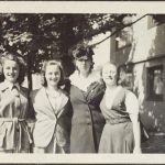 Diamant children with Martha Sharp, 1940 France14