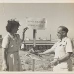Martha Sharp and Dr. Siegfried Lehmann, 1949 Israel 4