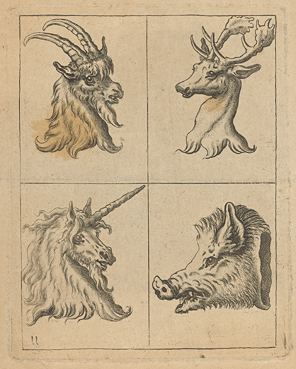 A Booke Containing such Beasts as are Most Usefull for such as Practice Drawing
