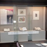 Case with exhibit materials