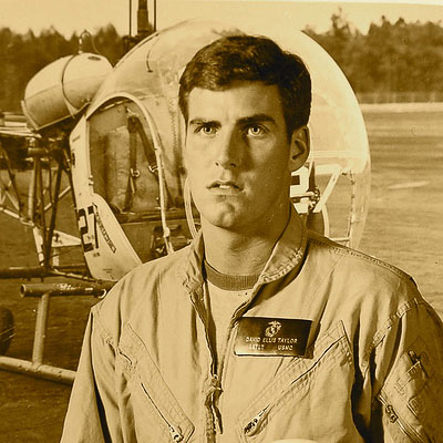 Photo of David E. Taylor, possibly from his Yearbook.