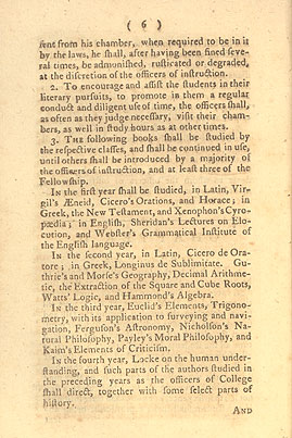 The Laws of Rhode Island College, Page 6