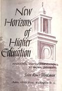 John Rowe Workman, New Horizons of Higher Education, 1959