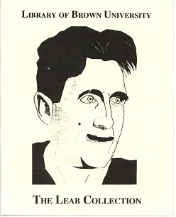 George Orwell drawn by Griffin for Daniel J. Leab